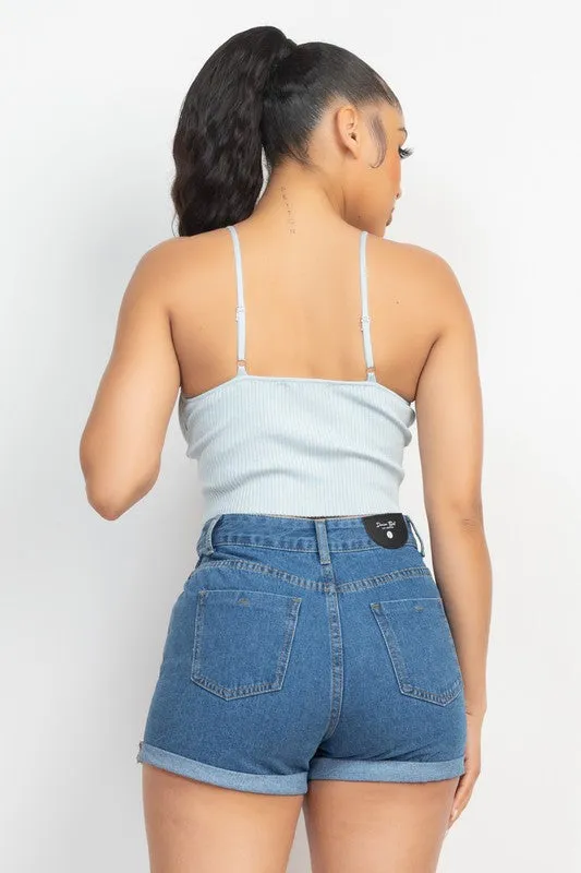 BUTTON SWEATER TOP