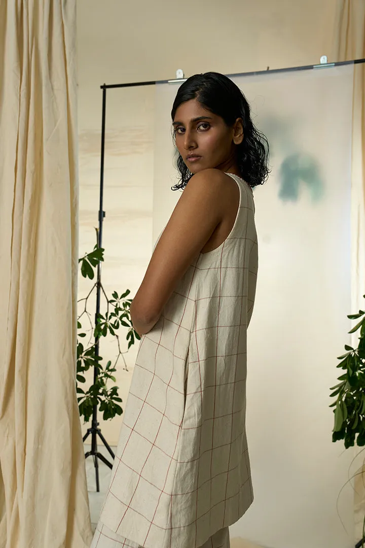 Candy Cane Kala Cotton Sleeveless Dress