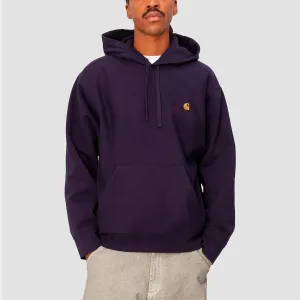 Carhartt WIP American Script Pullover Hoodie Cassis