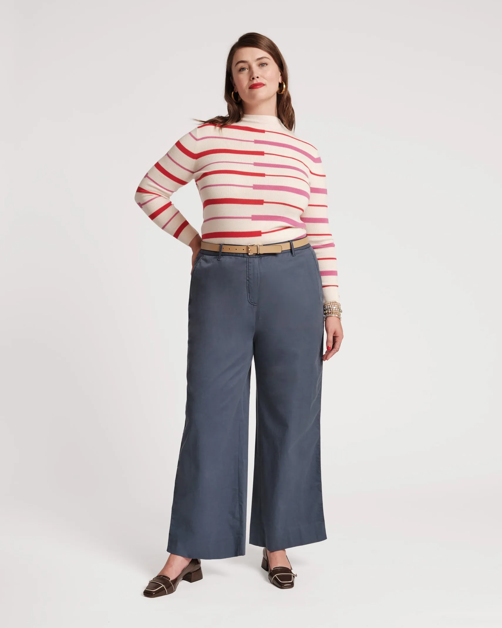 Charlotte Pant Cotton - Navy