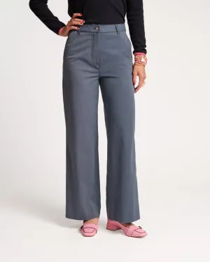 Charlotte Pant Cotton - Navy