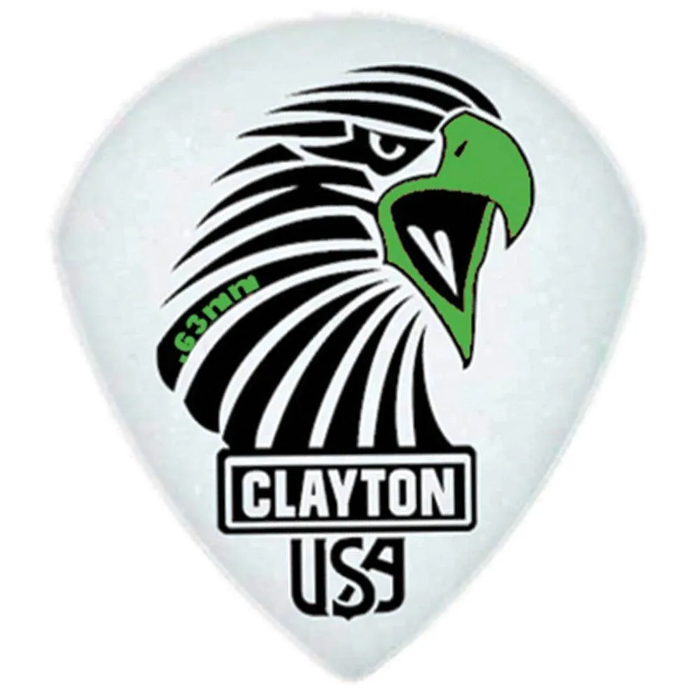 Clayton Acetal Sharp Teardrop .63mm (12 Pack)