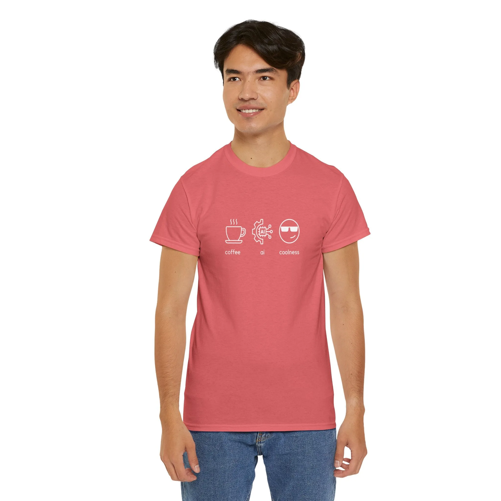 Coffee, AI, Coolness T-shirt | Unisex