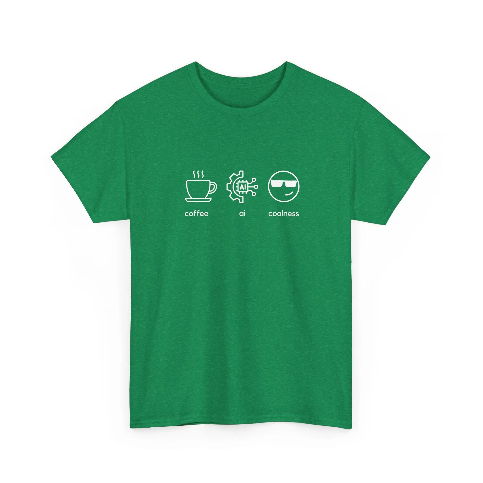 Coffee, AI, Coolness T-shirt | Unisex