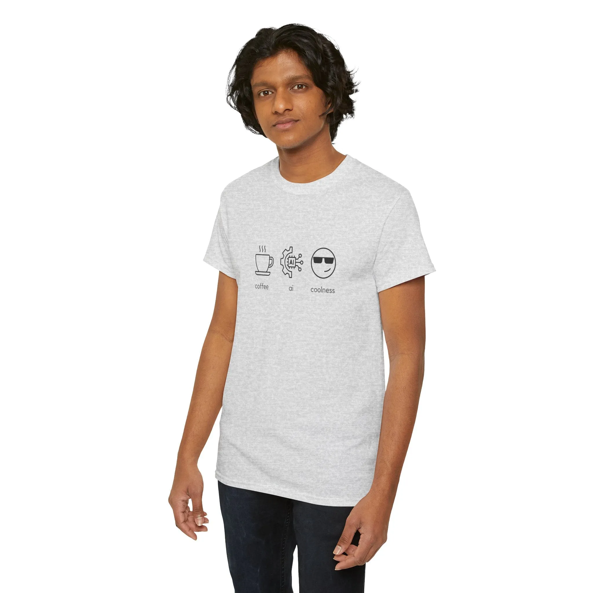 Coffee, AI, Coolness T-shirt | Unisex