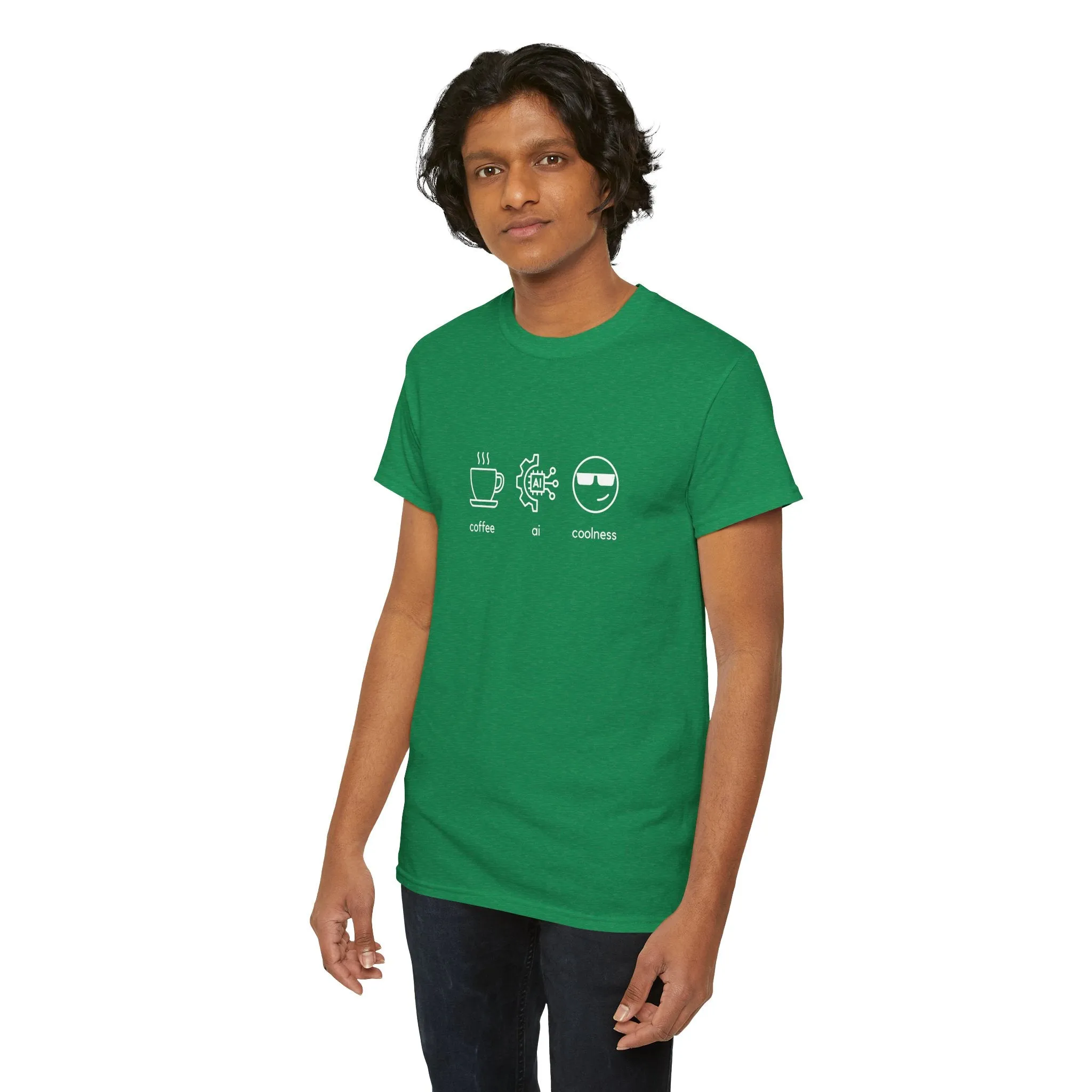 Coffee, AI, Coolness T-shirt | Unisex