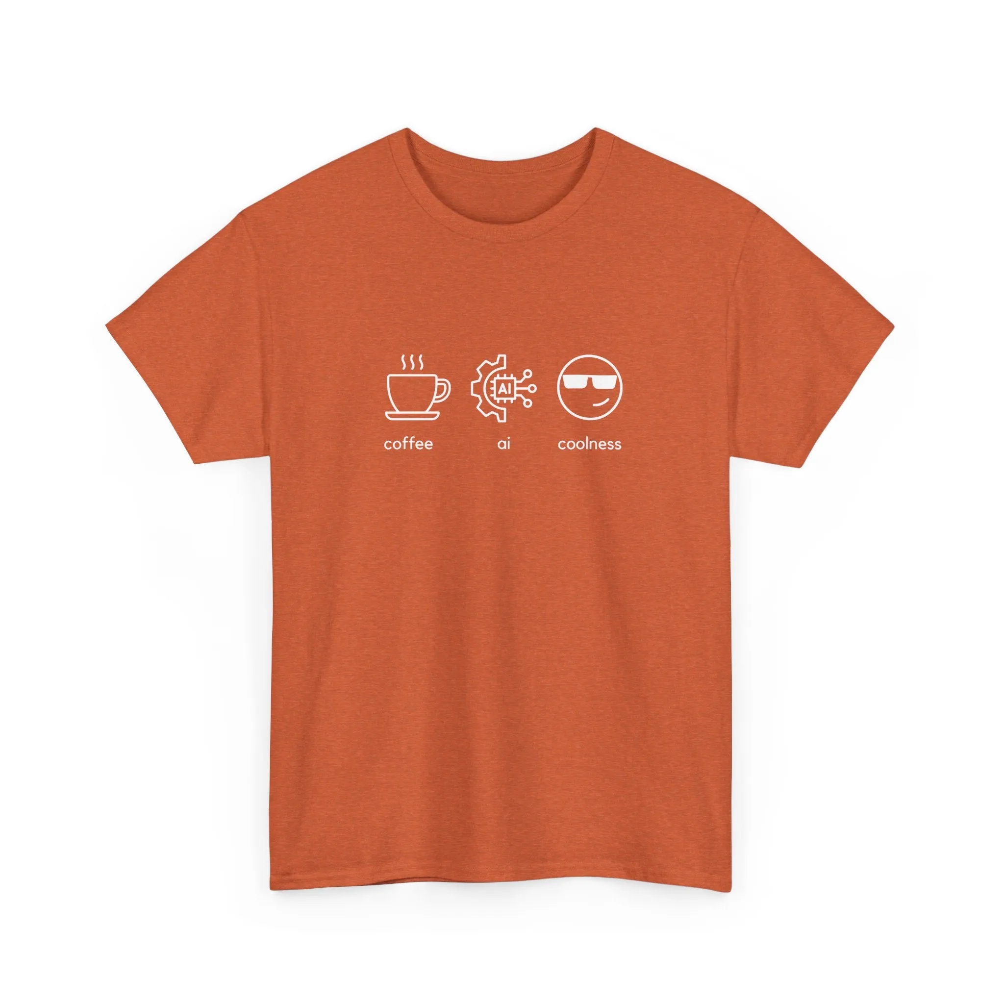 Coffee, AI, Coolness T-shirt | Unisex