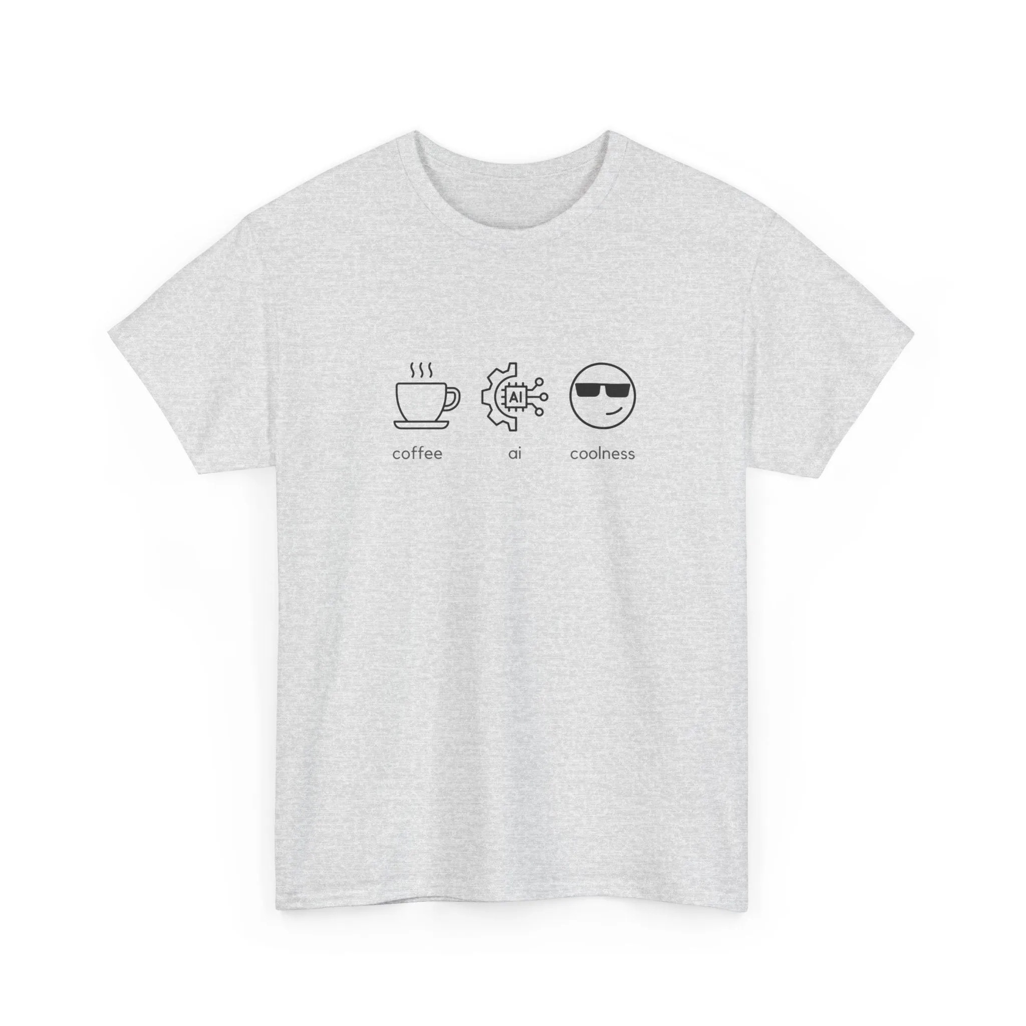 Coffee, AI, Coolness T-shirt | Unisex