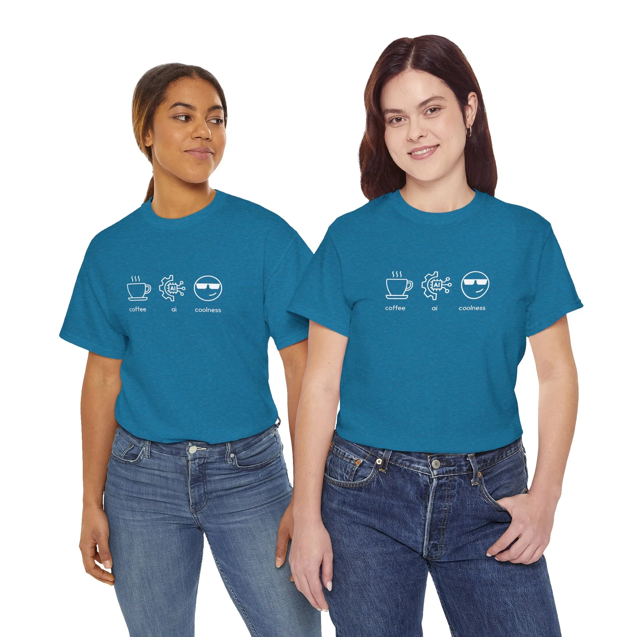 Coffee, AI, Coolness T-shirt | Unisex