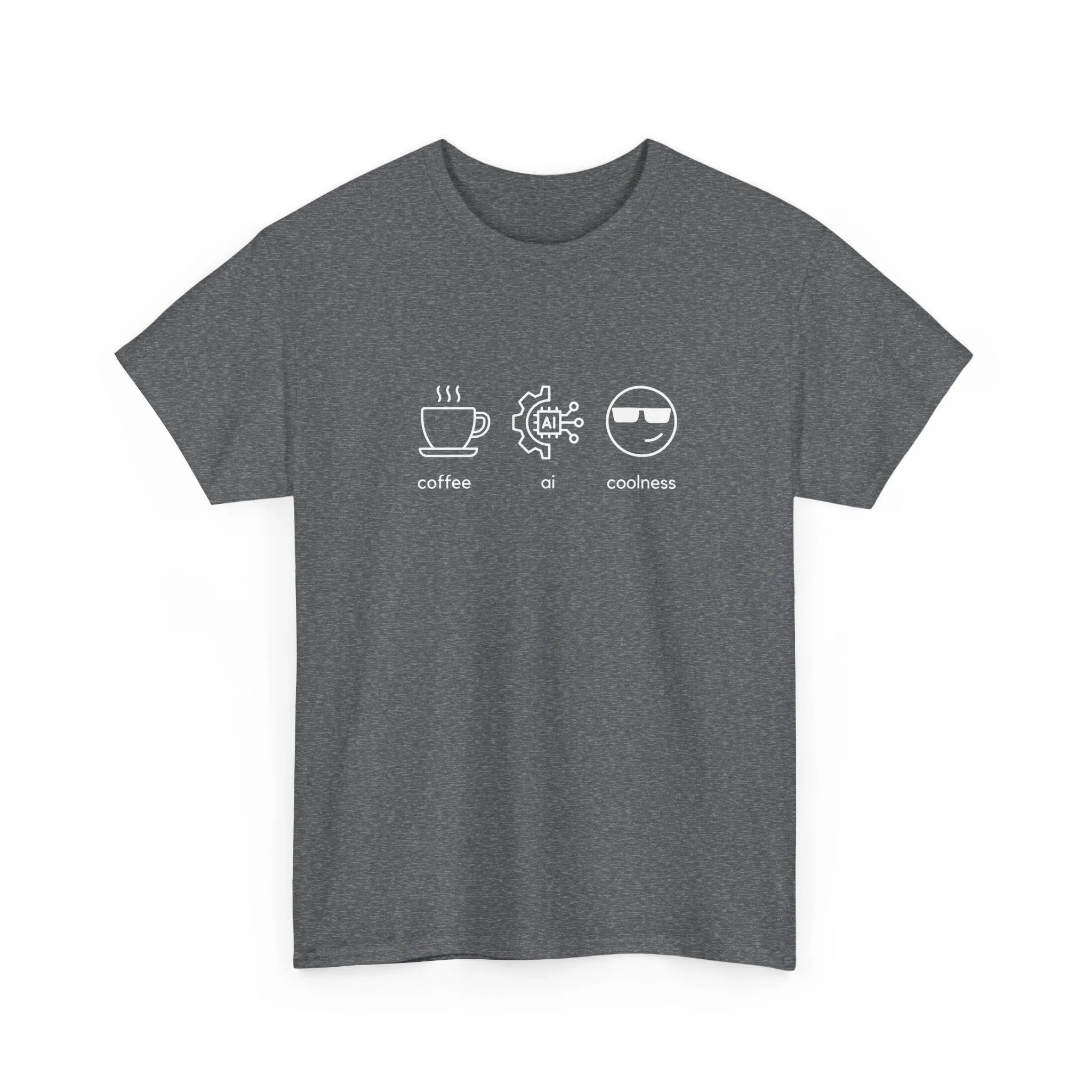 Coffee, AI, Coolness T-shirt | Unisex
