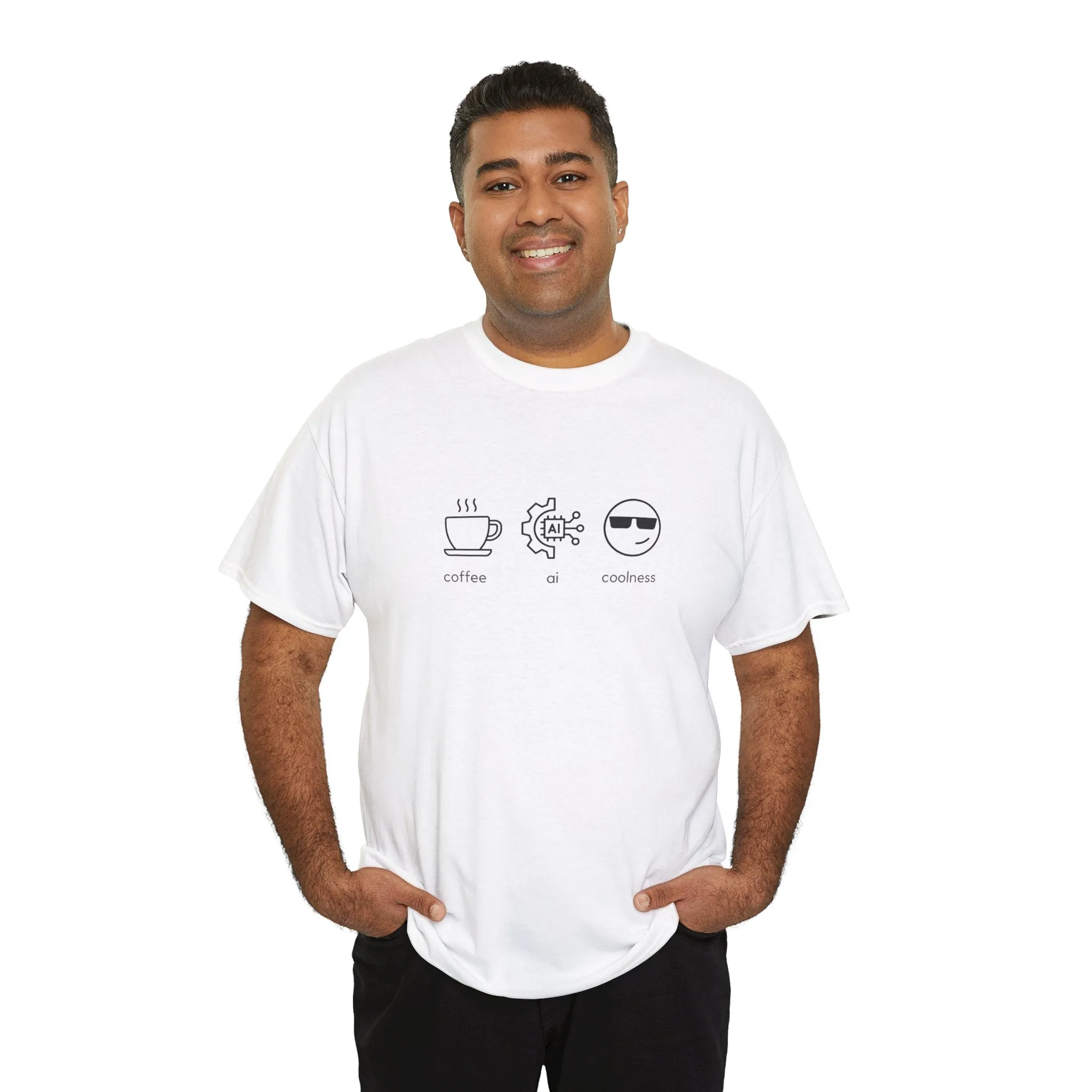 Coffee, AI, Coolness T-shirt | Unisex
