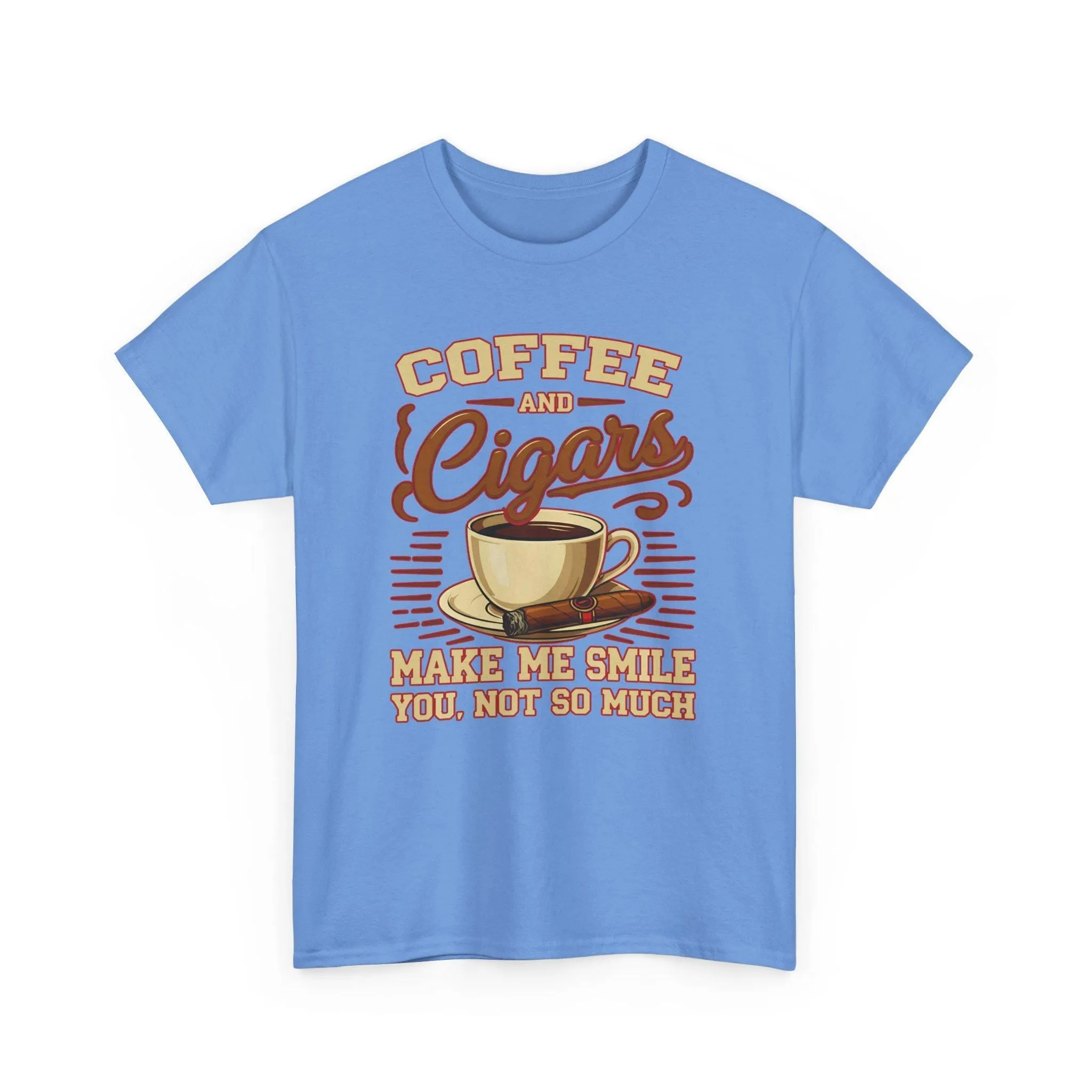Coffee And Cigars Make Me Smile T-Shirt