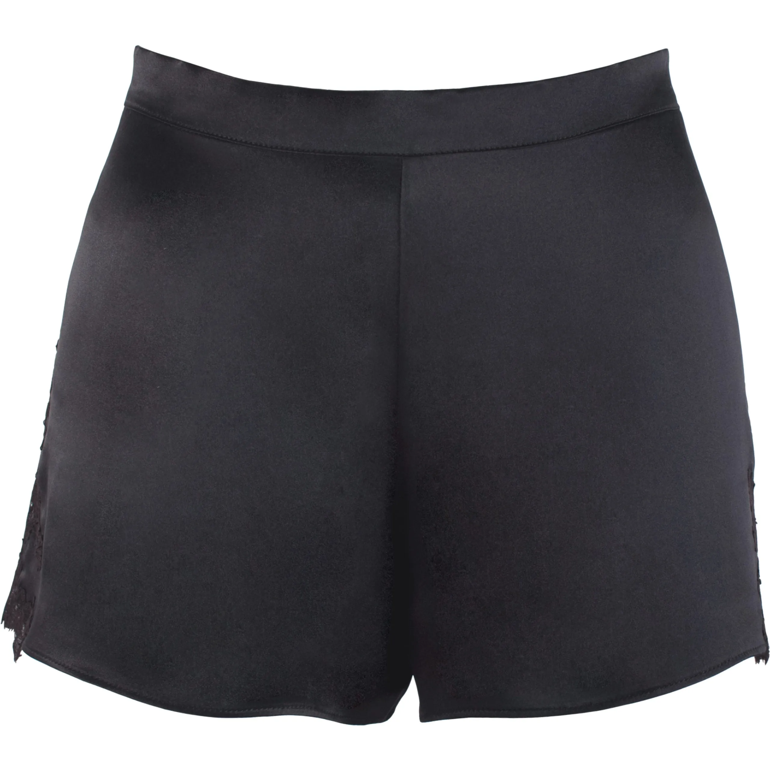 Constance, Satin silk bloomers with Leavers lace