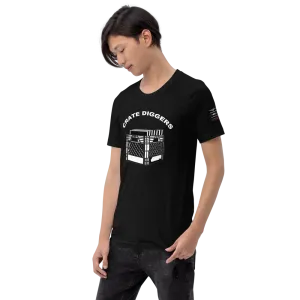 Crate Diggers (Dark) Short-Sleeve Unisex T-Shirt