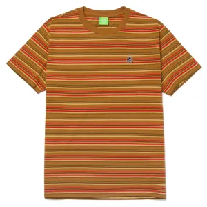 CROWN STRIPE S/S KNIT TOP