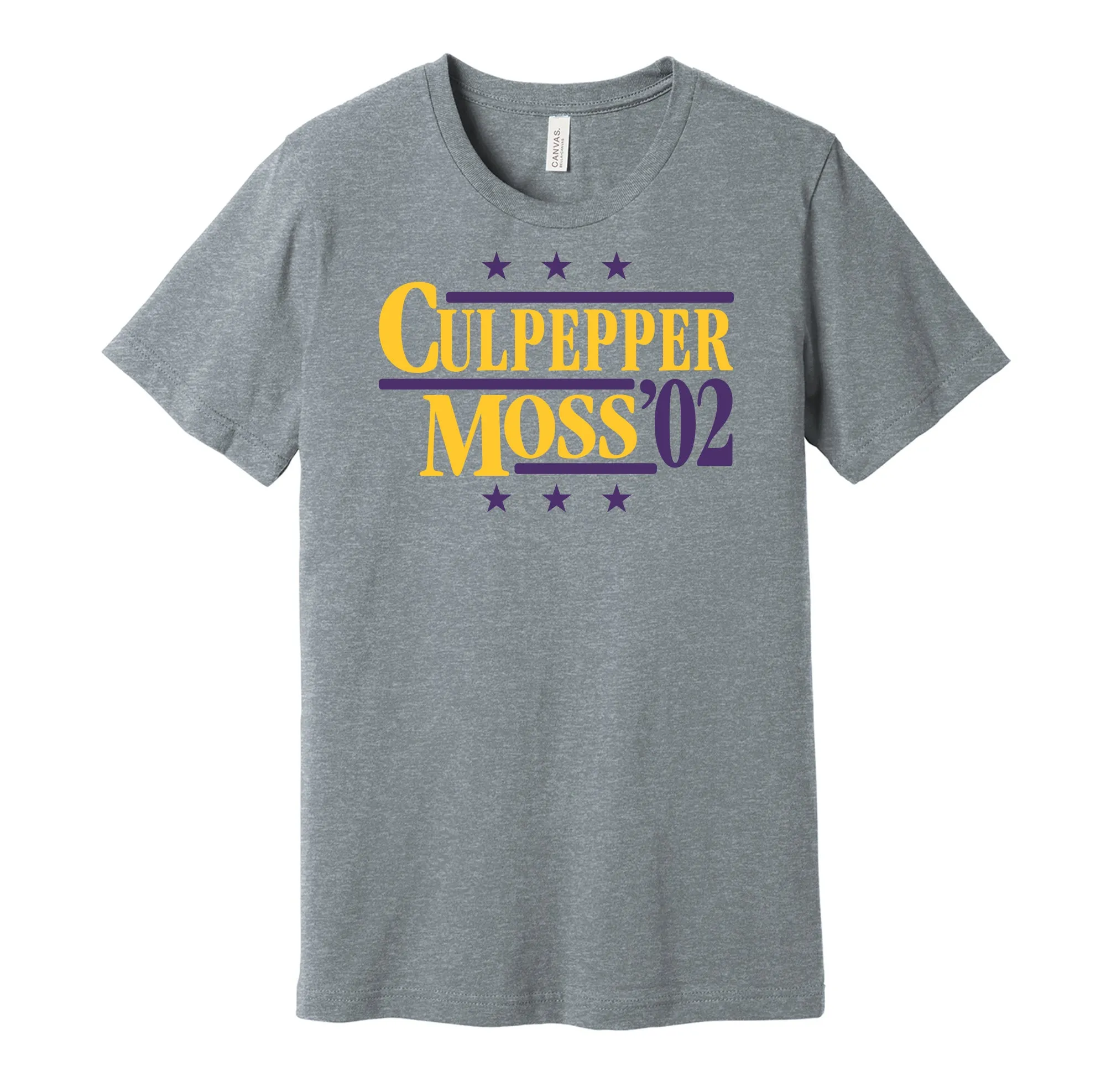 Culpepper & Moss '02 - Minnesota Legends Political Campaign Parody T-Shirt - Hyper Than Hype Shirts