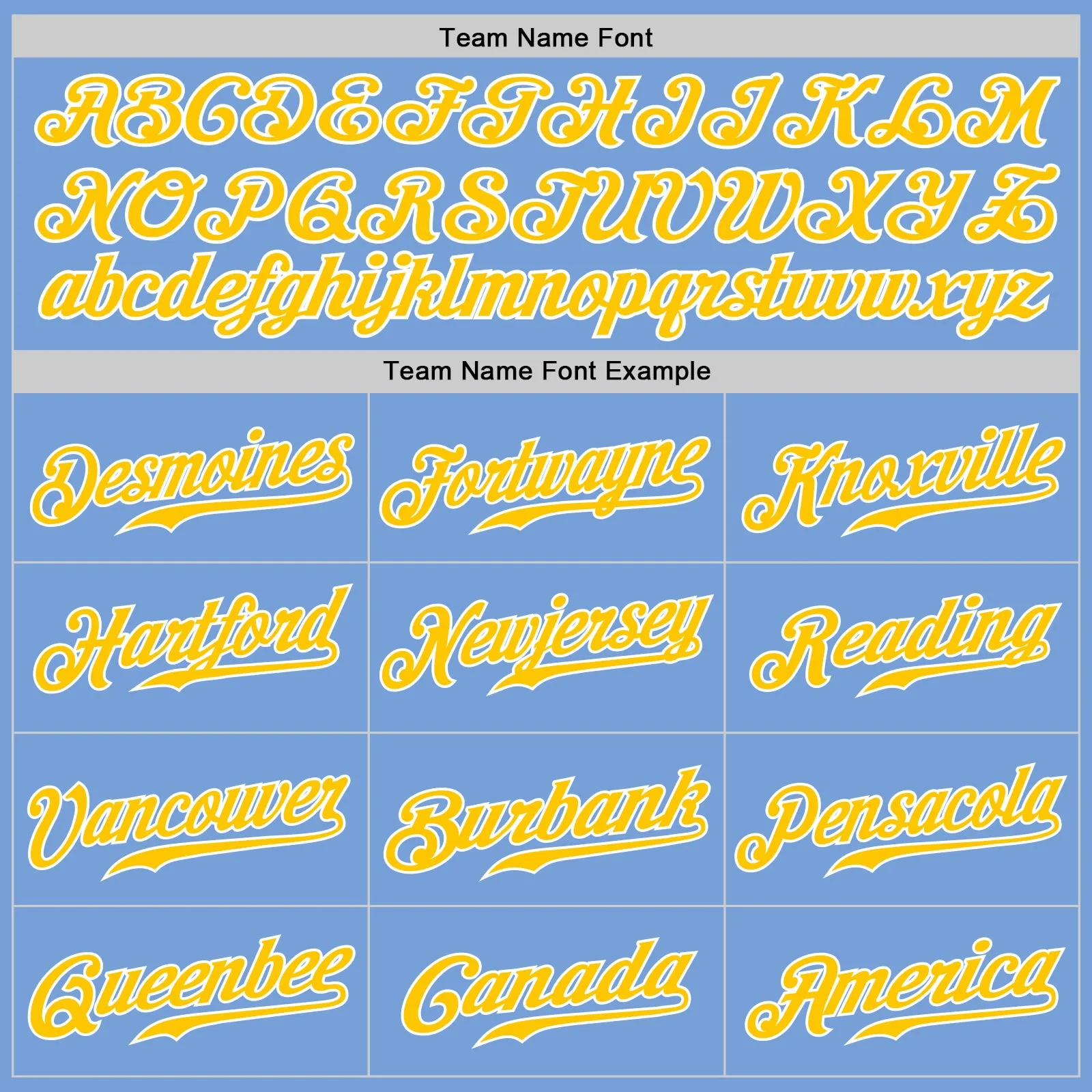 Custom Light Blue Gold-White Authentic Split Fashion Baseball Jersey
