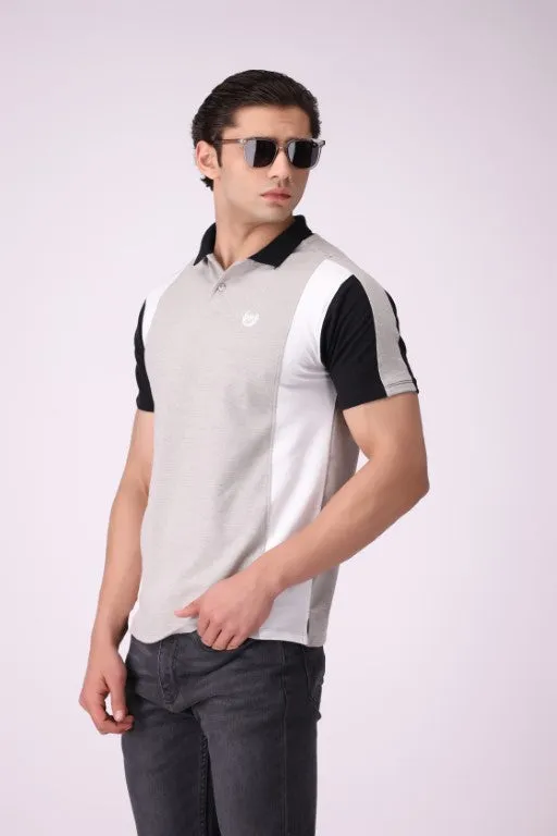 Cut & Sew Polo Shirt