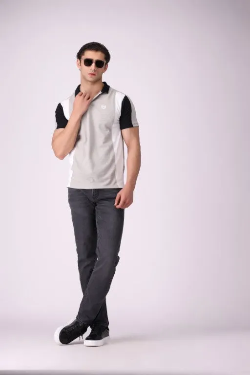 Cut & Sew Polo Shirt