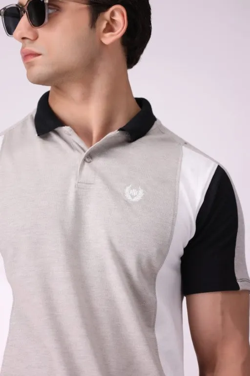 Cut & Sew Polo Shirt