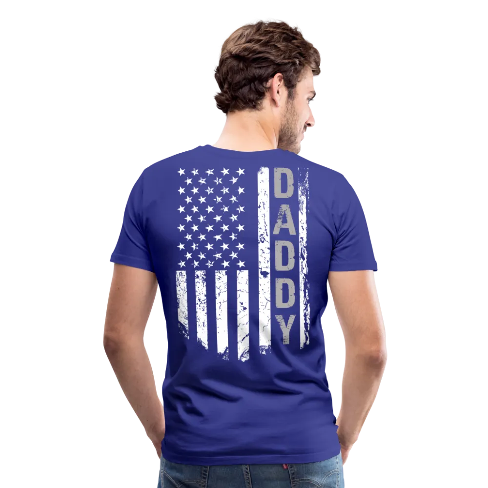 Daddy American Flag Men's Premium T-Shirt
