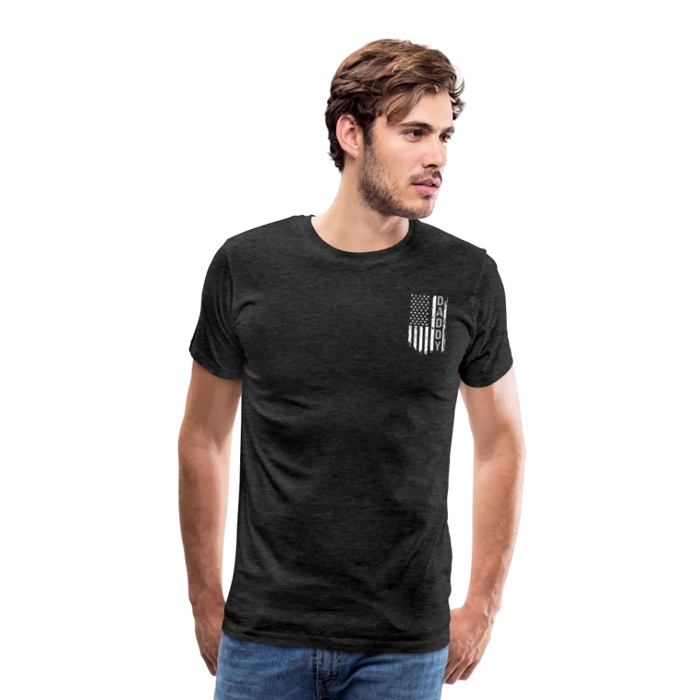 Daddy American Flag Men's Premium T-Shirt