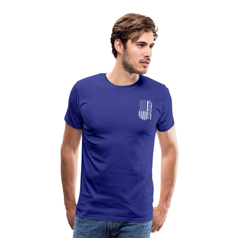 Daddy American Flag Men's Premium T-Shirt