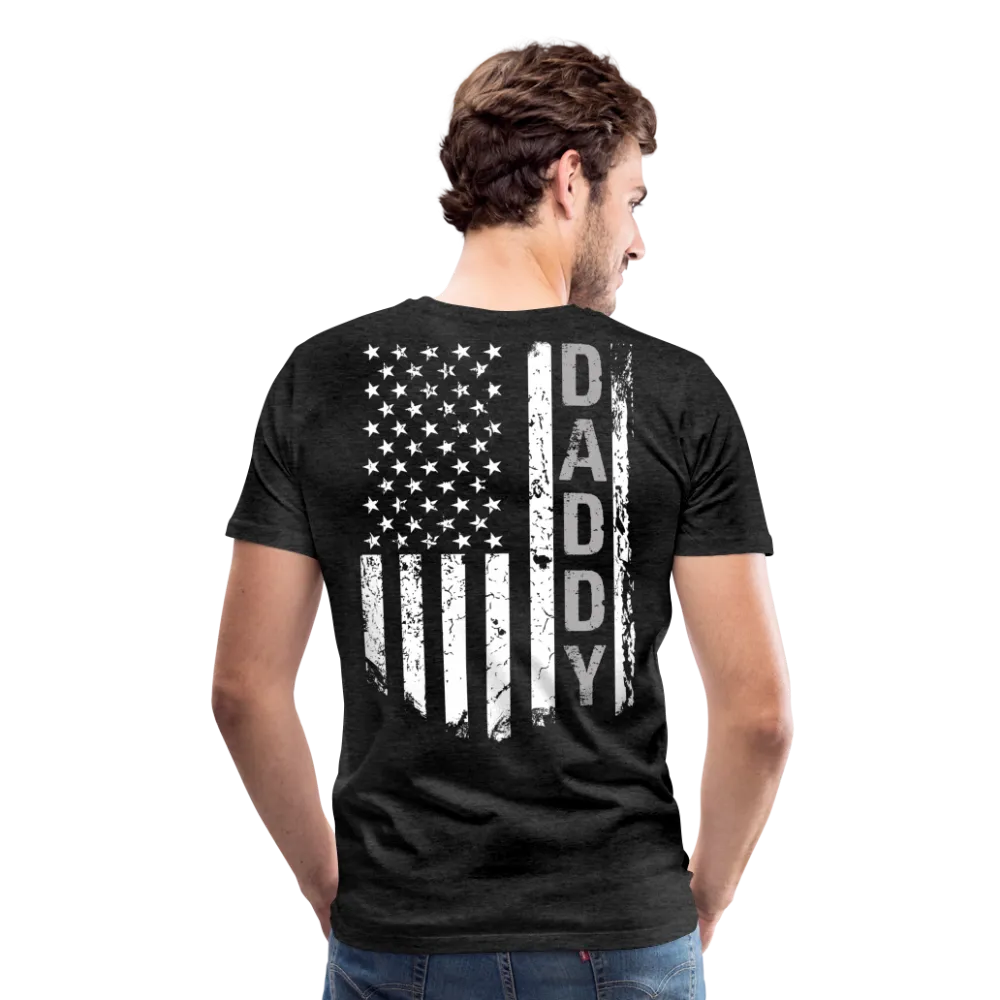 Daddy American Flag Men's Premium T-Shirt