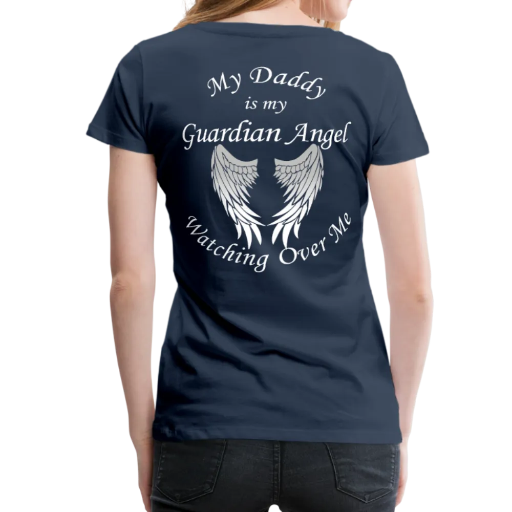 Daddy Guardian Angel Women’s Premium T-Shirt (CK1461W)