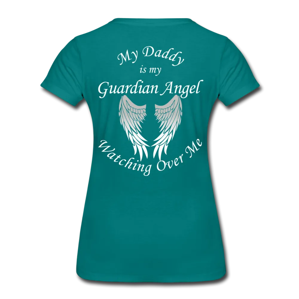 Daddy Guardian Angel Women’s Premium T-Shirt (CK1461W)