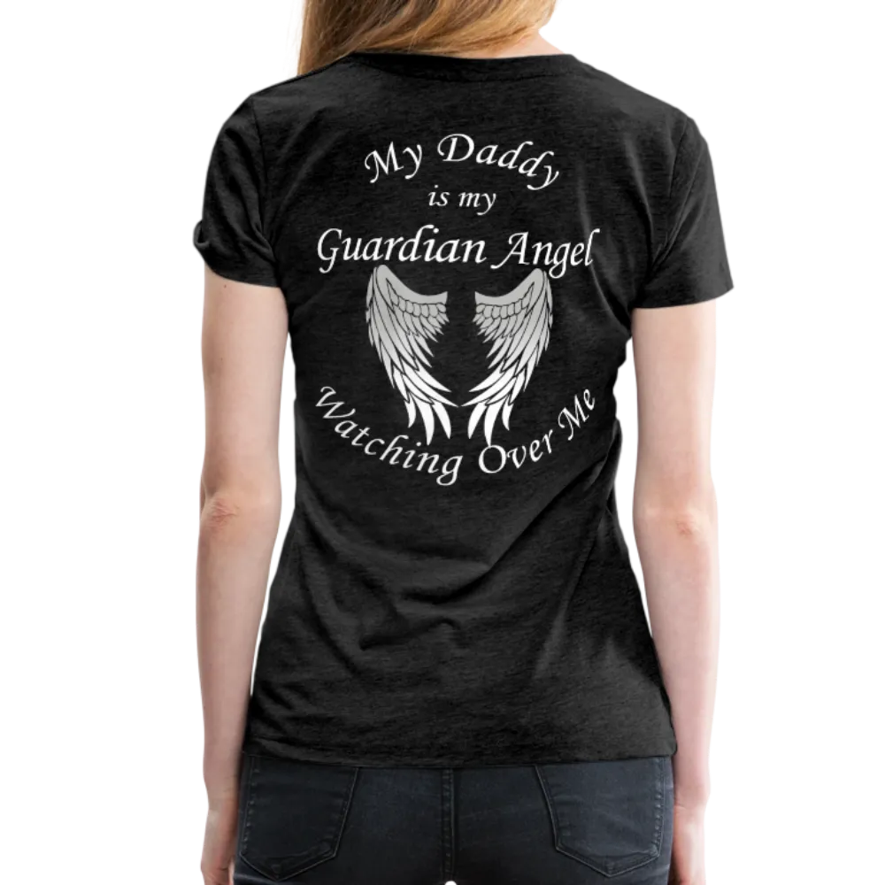 Daddy Guardian Angel Women’s Premium T-Shirt (CK1461W)