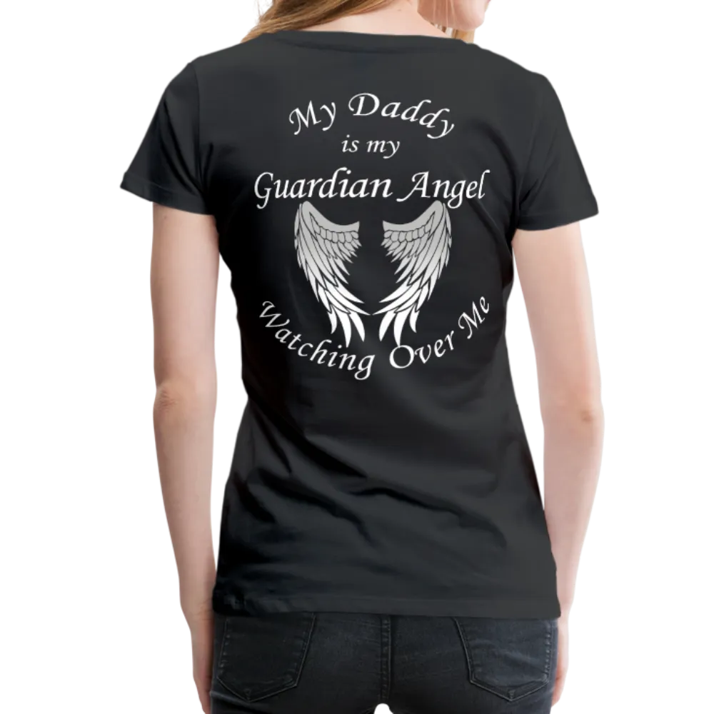 Daddy Guardian Angel Women’s Premium T-Shirt (CK1461W)