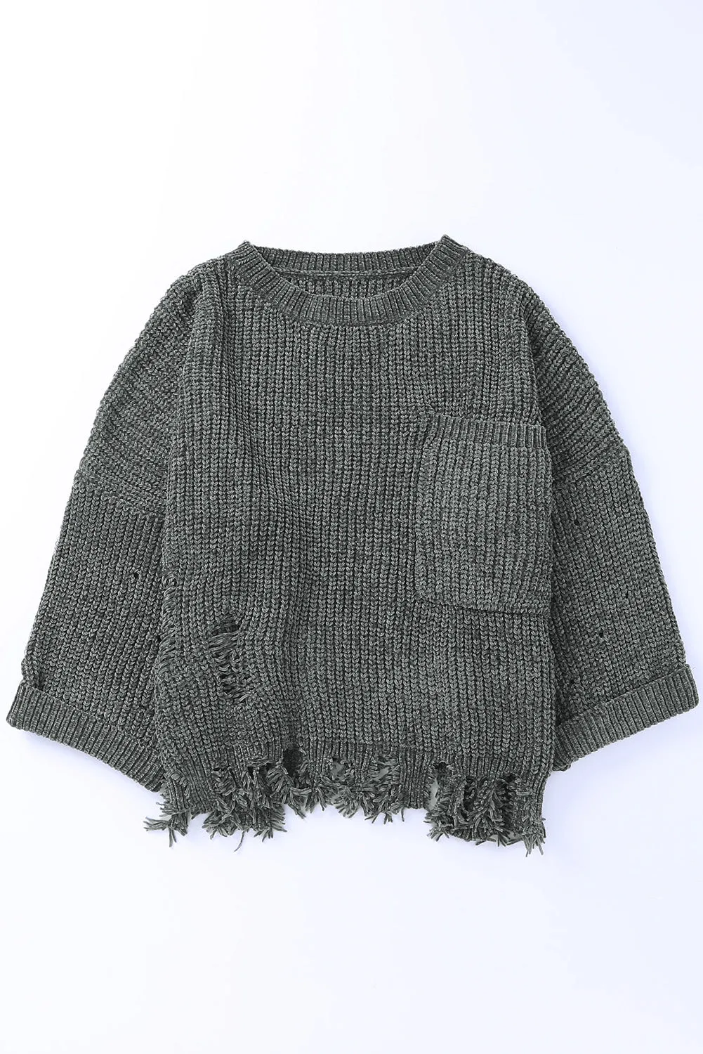 Drop Shoulder Sweater