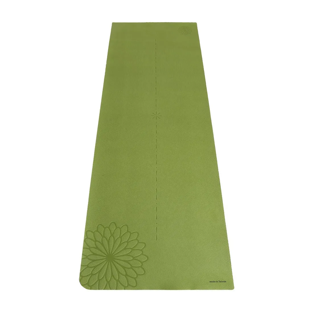 easyoga Premium Eco-care Yoga Mat Plus - B2 Blue/Green