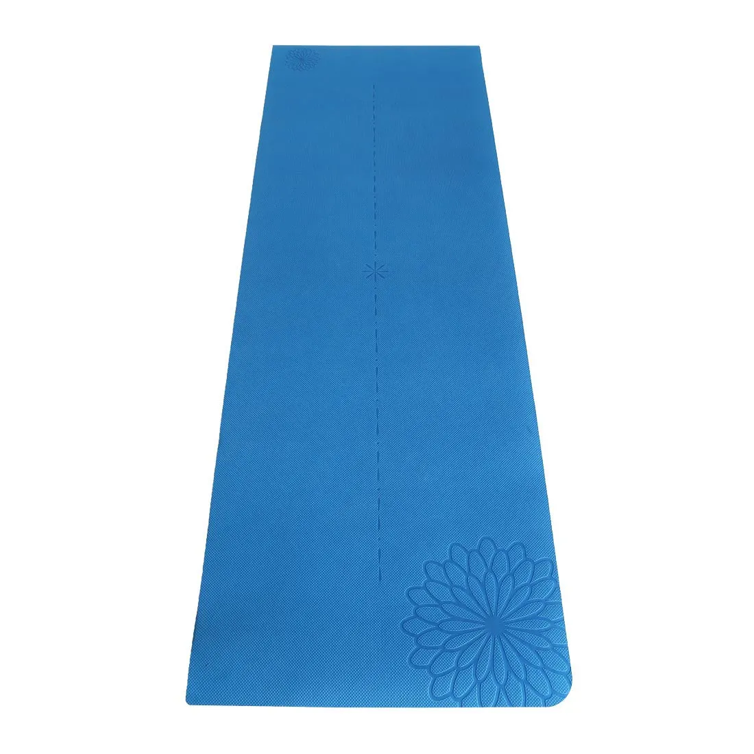 easyoga Premium Eco-care Yoga Mat Plus - B2 Blue/Green