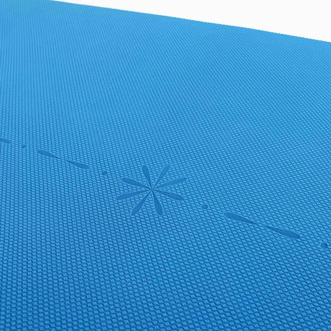 easyoga Premium Eco-care Yoga Mat Plus - B2 Blue/Green