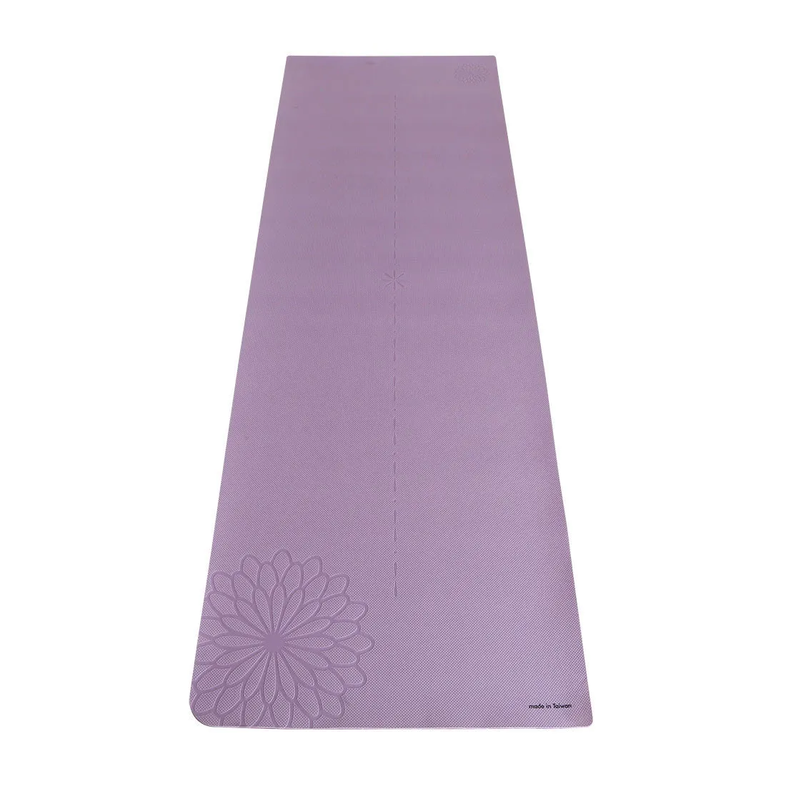 easyoga Premium Eco-care Yoga Mat Plus - R5 Wine Red/Lavender
