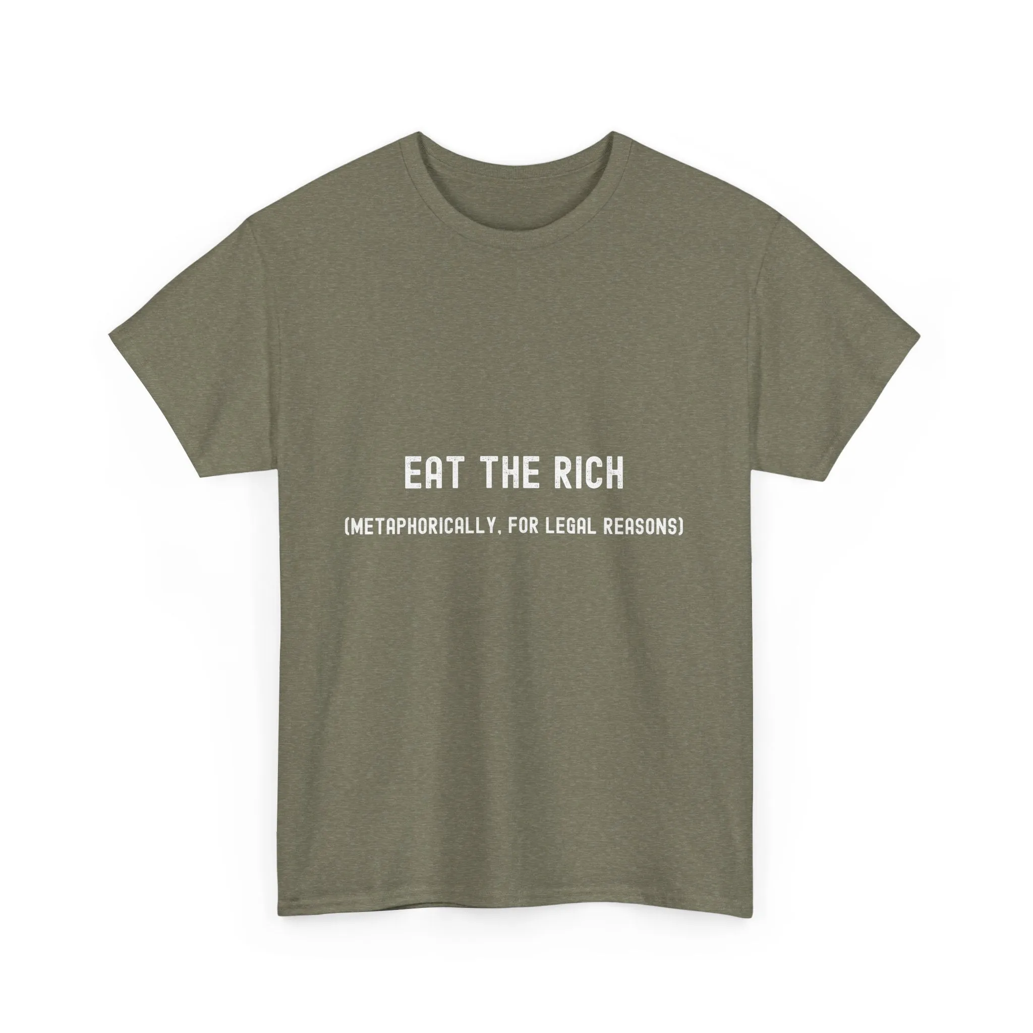 Eat the Rich Unisex Heavy Cotton Tee