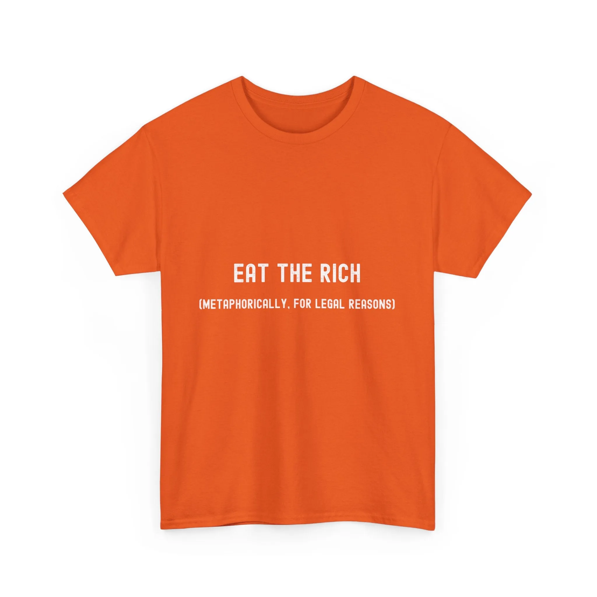 Eat the Rich Unisex Heavy Cotton Tee