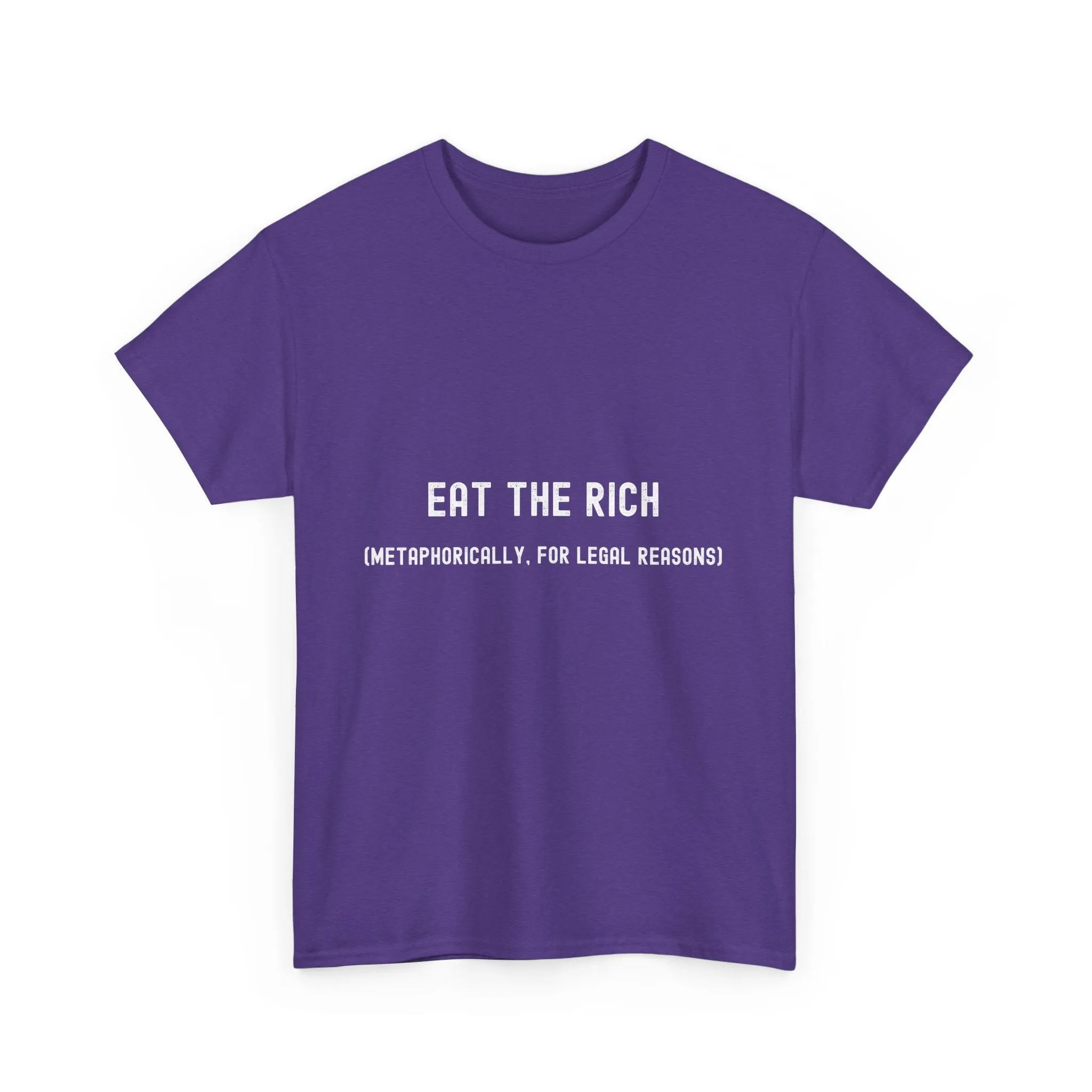 Eat the Rich Unisex Heavy Cotton Tee