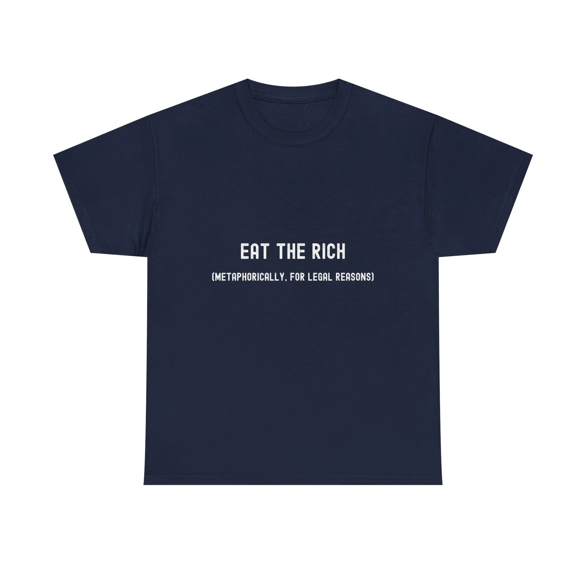 Eat the Rich Unisex Heavy Cotton Tee