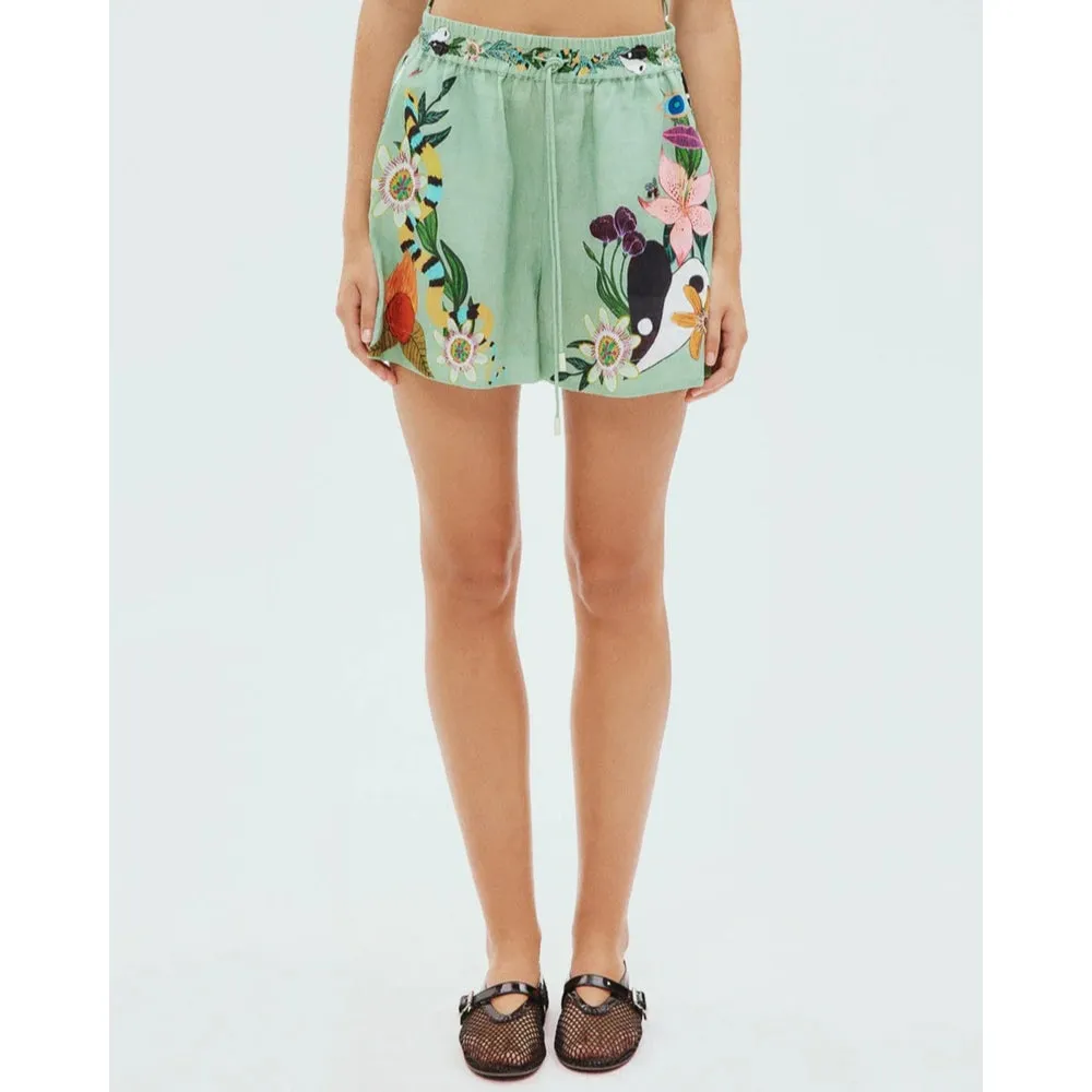 Elegant Floral Print 2-Piece Summer Vacation Set