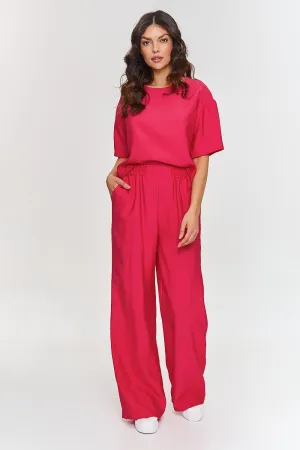 Elegant Loose Blouse Trousers Set