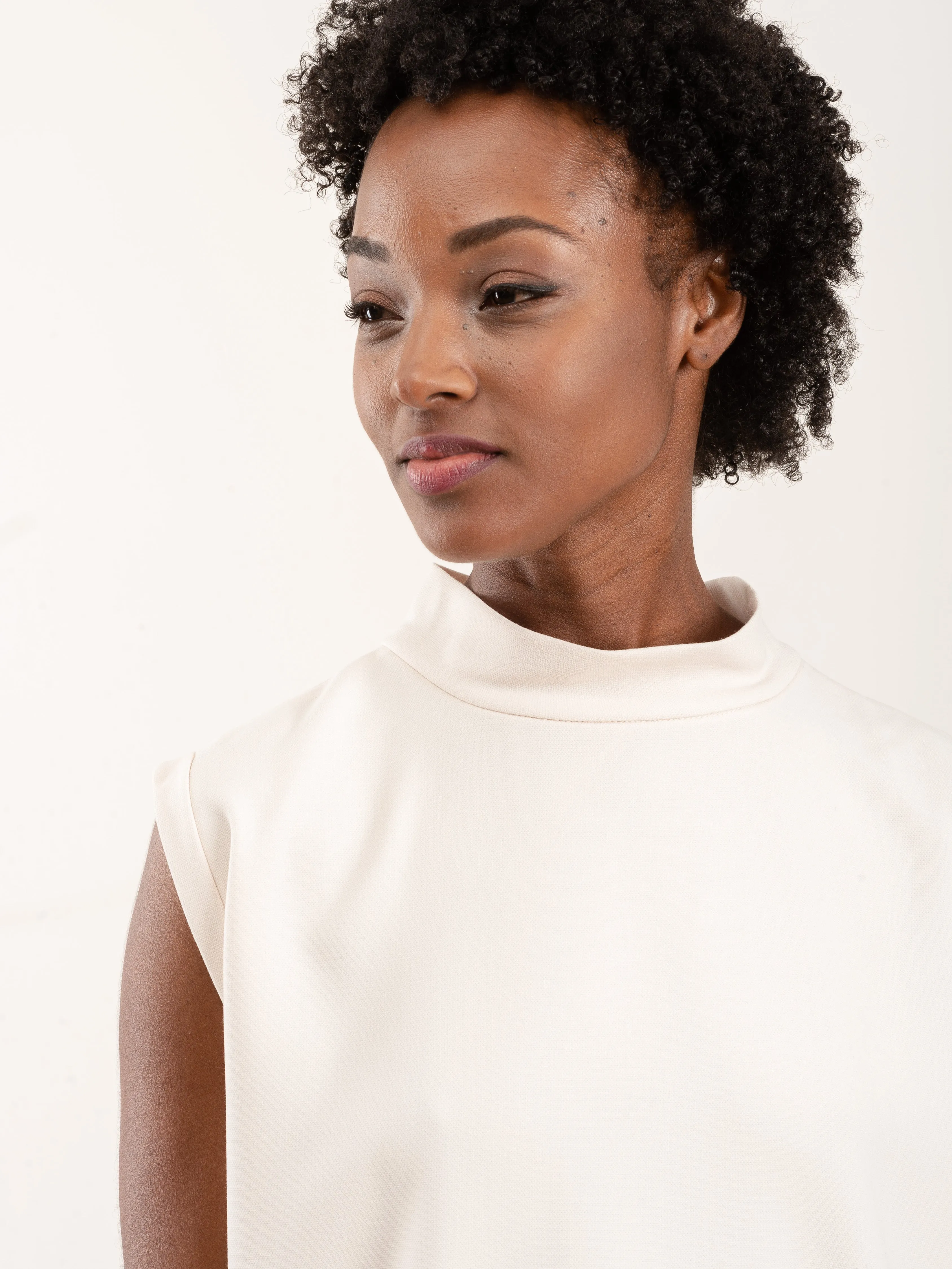 ellis dress - ivory