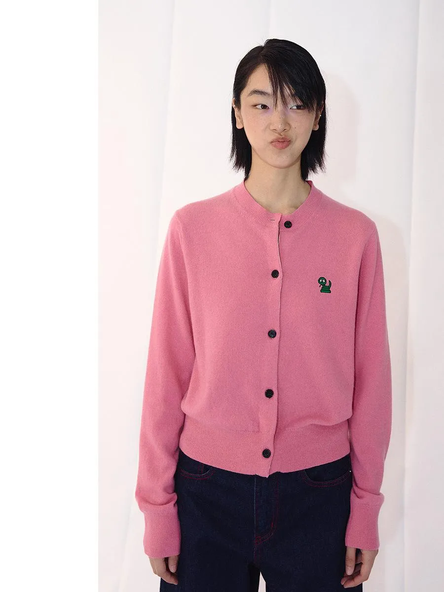 Embroidered Cardigan
