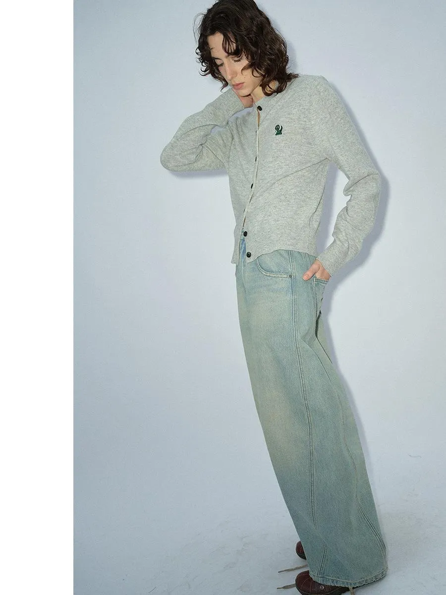 Embroidered Cardigan