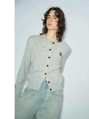 Embroidered Cardigan