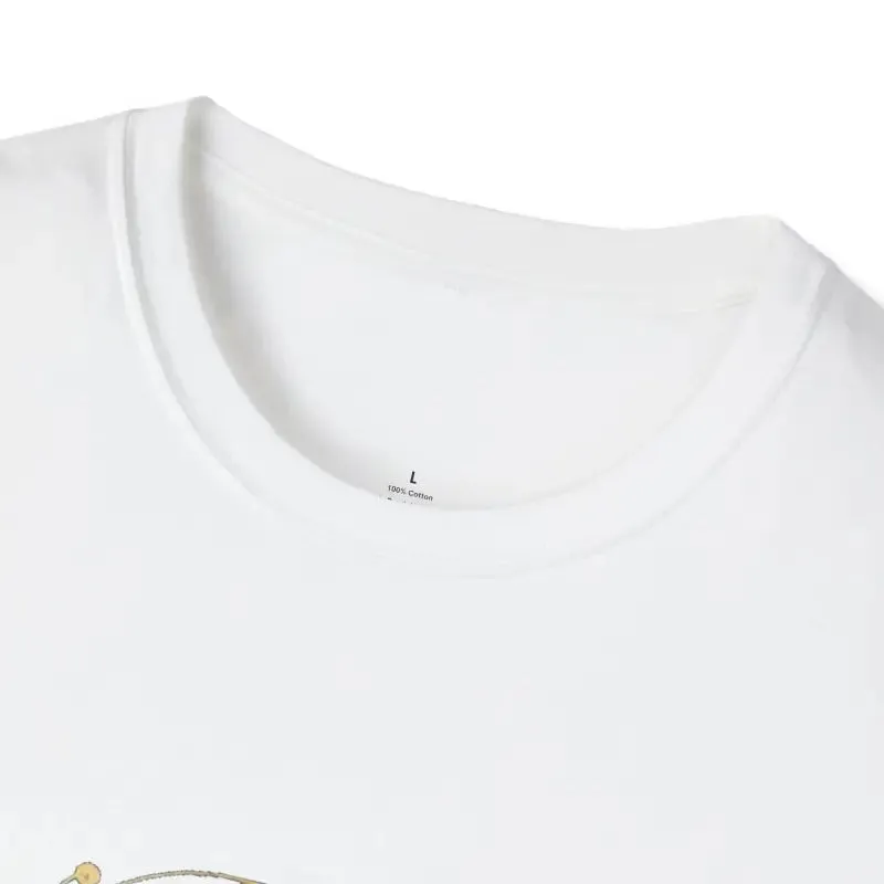 Epic Golden Bird Tree Graphic Softstyle t Shirt