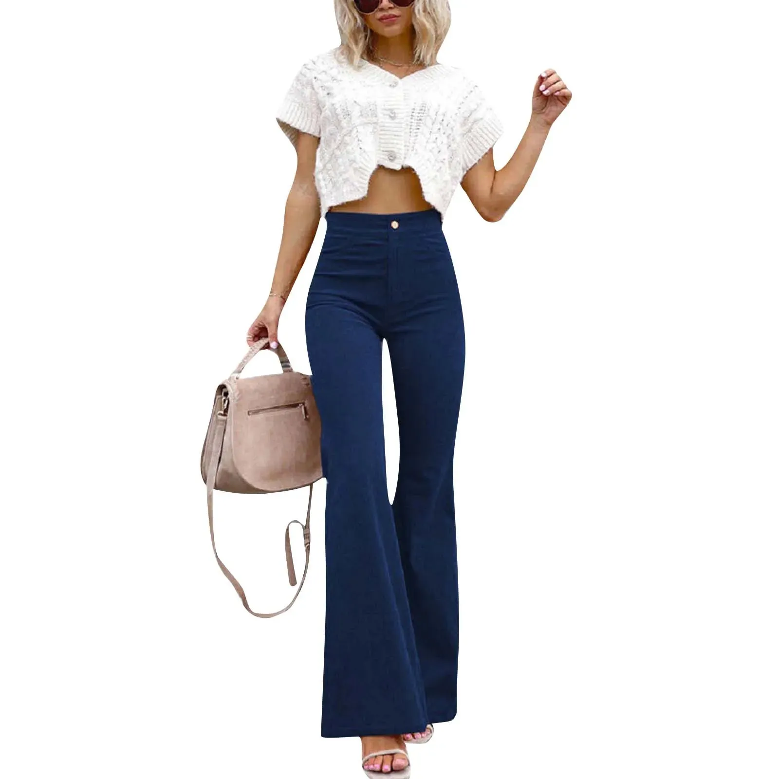 Ethel - Trendy Flared Pants for Women