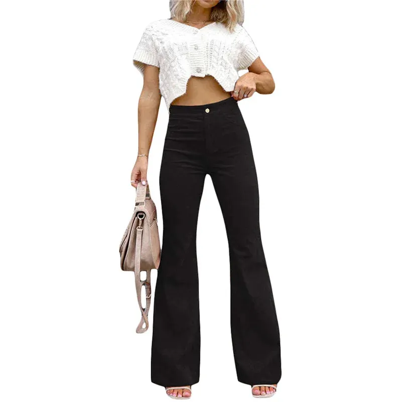 Ethel - Trendy Flared Pants for Women